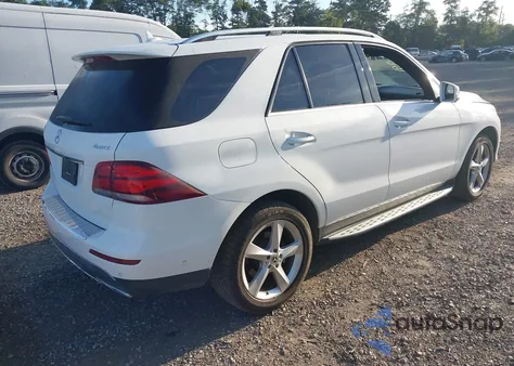 2017 Mercedes-Benz Gle 350 4Matic z USA, uszkodzony, nr VIN 4JGDA5HB9HA910992